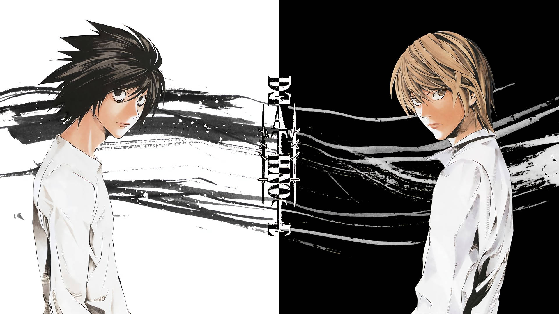 Death note L Vs Yagami Light